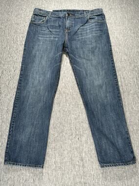 Vintage Oakley Industrial Denim Jeans Mens 40x32 Slim Fit Blue Cotton Casual Y2K